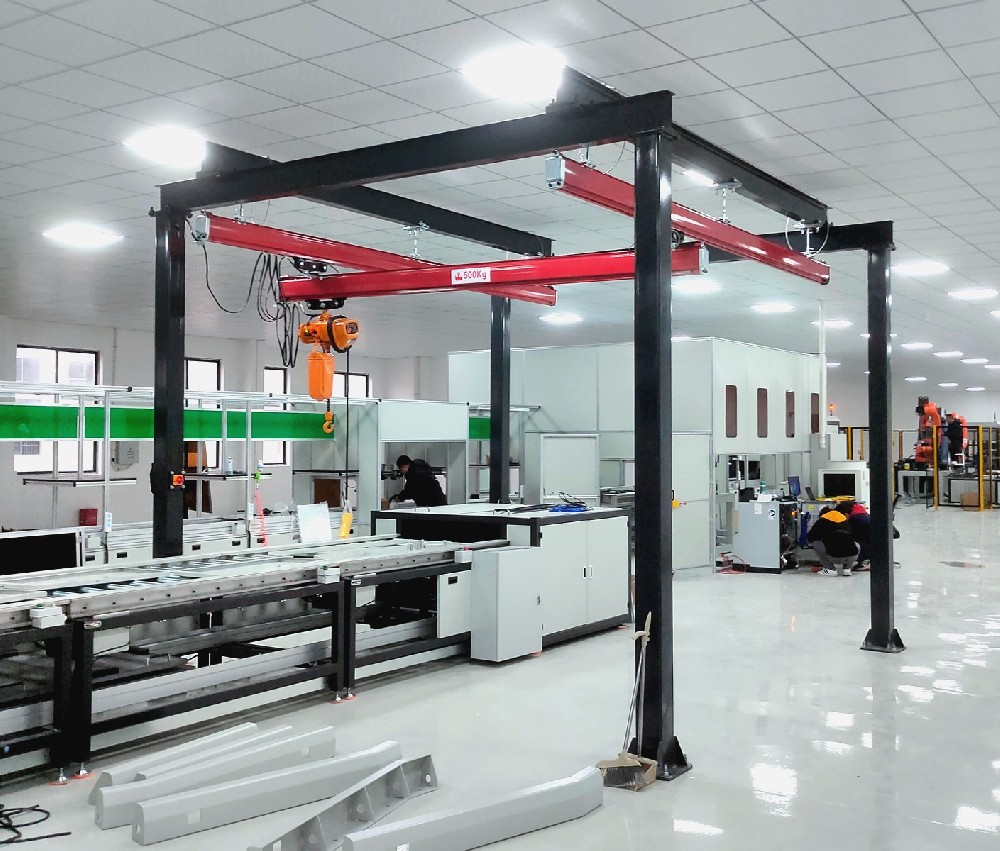KBK steel workstation lifting system